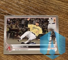 2022 Topps Chrome Drew Ellis #77 Arizona Diamondbacks